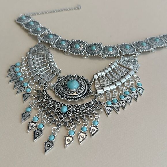 Boho necklace N1287 - Picture 3 of 5